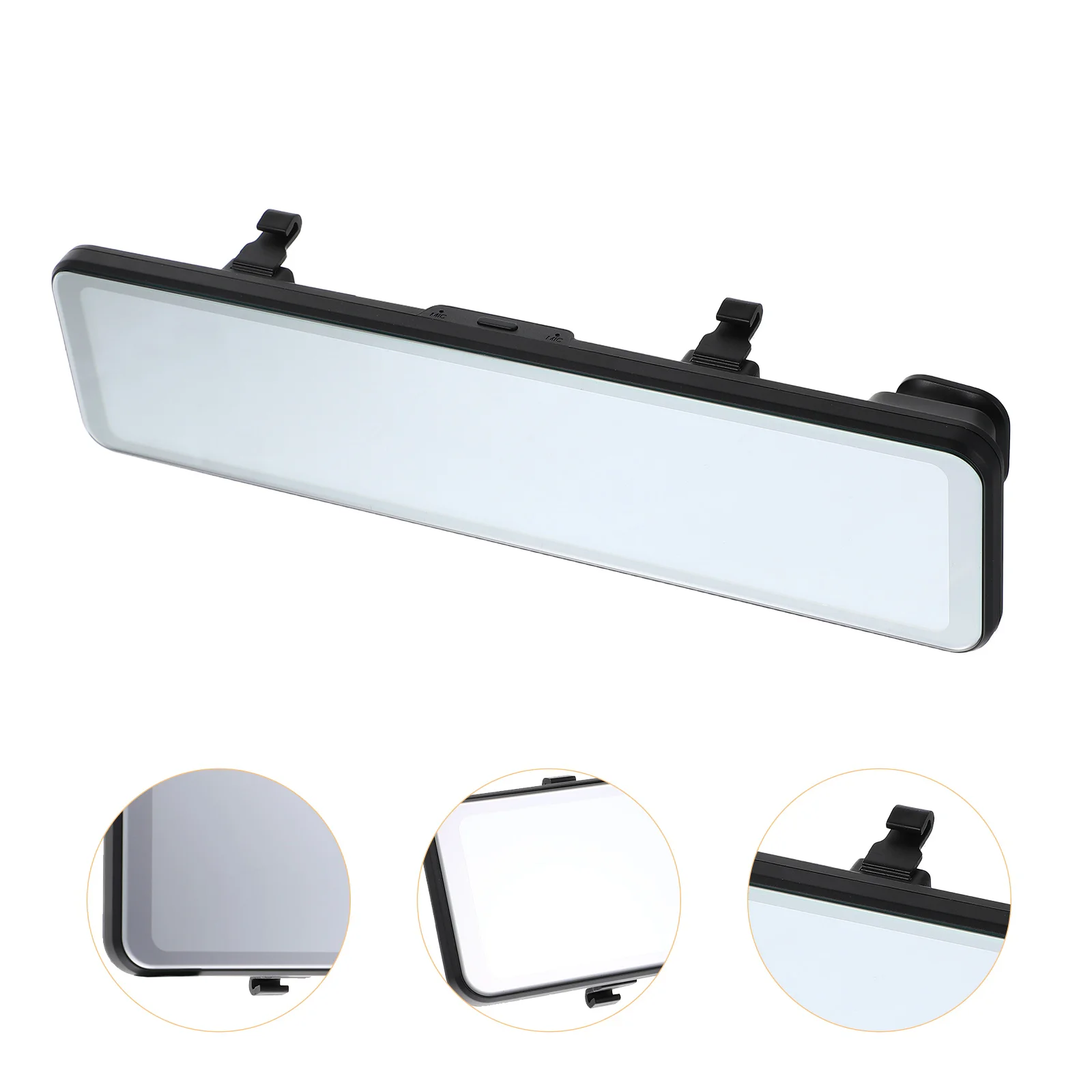 

1Pc 1080P Streaming Rearview Mirror Recorder 12-inch Touch Screen Dual Lens Night Vision Reversing Video Car (without Memory