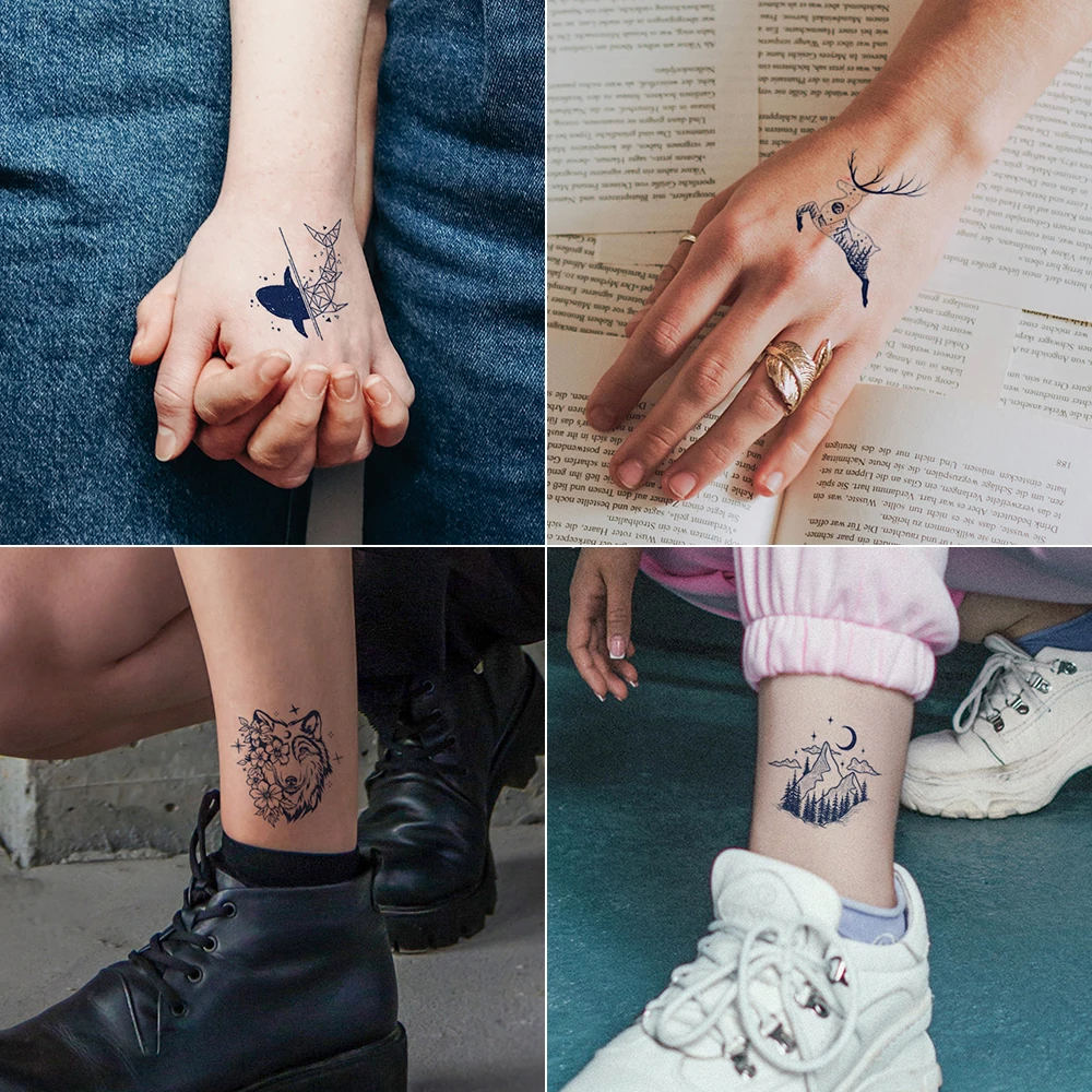 VeeCharm — полупостоянные татуировки Juice для женщин/девочек сексуальные поддельные