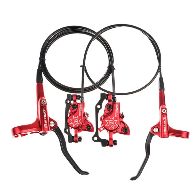 

BLOOKE Bike Brake Set Left Front Right Rear Dual-piston Integrated Cylinder Hydraulic Disc Brake Mountain Bike MT200 BL-M620