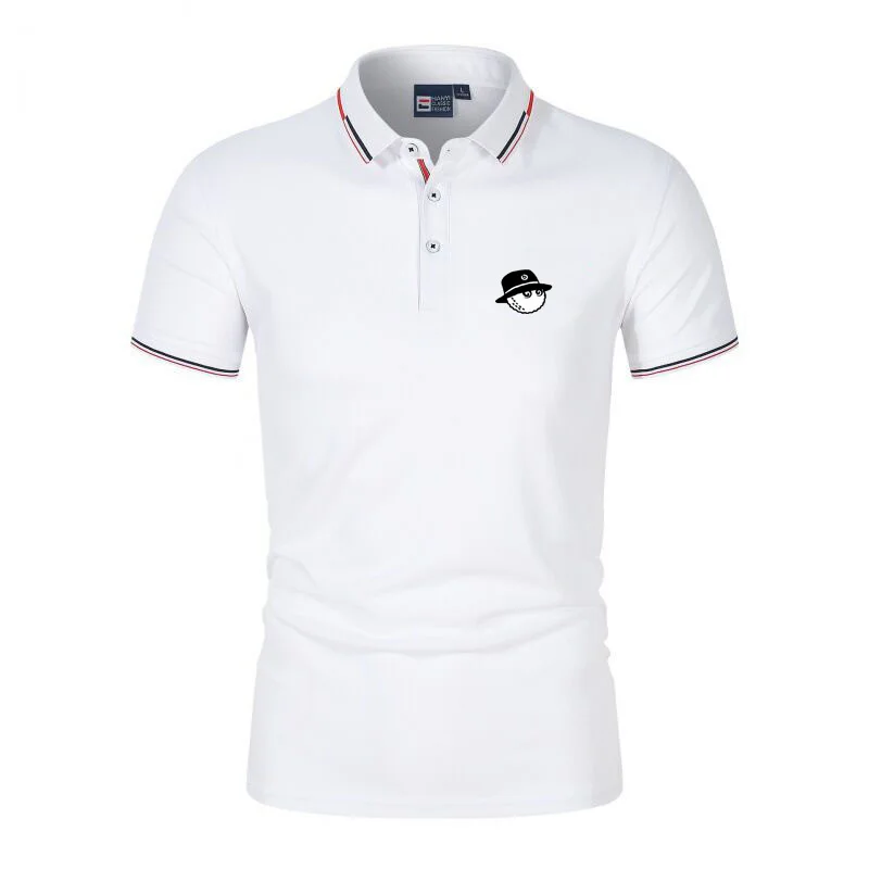 

Polo T Shirts Fashion Business Casual Short Sleeve Homm Golf Clothing Shirts New Golf Shirts Tops 2022 Summer New-Design Mens