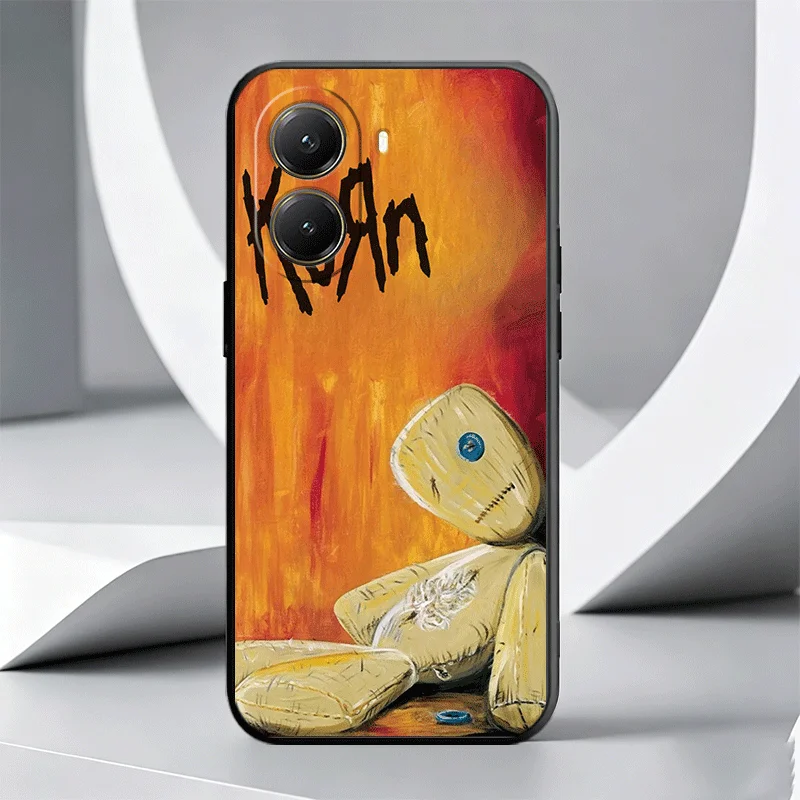 Фото Чехол для телефона K-Korns Rock Band для Xiaomi Poco X7 X8 Pro Max M8 M7 F8 X6 X5 X3 M7 M6 F7 Redmi 15C 15 14C 13C 15T 17T с узором №4
