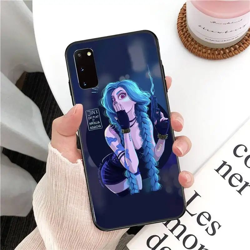 Чехол для телефона Arcane Jinx Huawei Y7 Y9 Y6 Y5 Y8 8S 8P Nova 7 6 5 4 3 Pro 2018 2019 4G 5G SE |