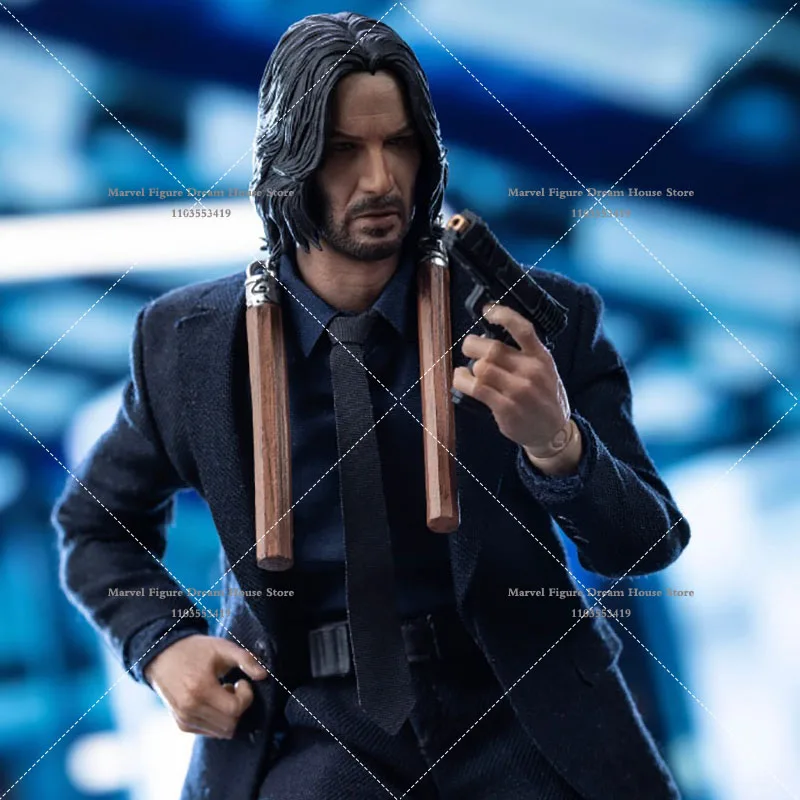 В наличии на заказ масштаб 1/12 коллекционная фигурка Джона Уика классические