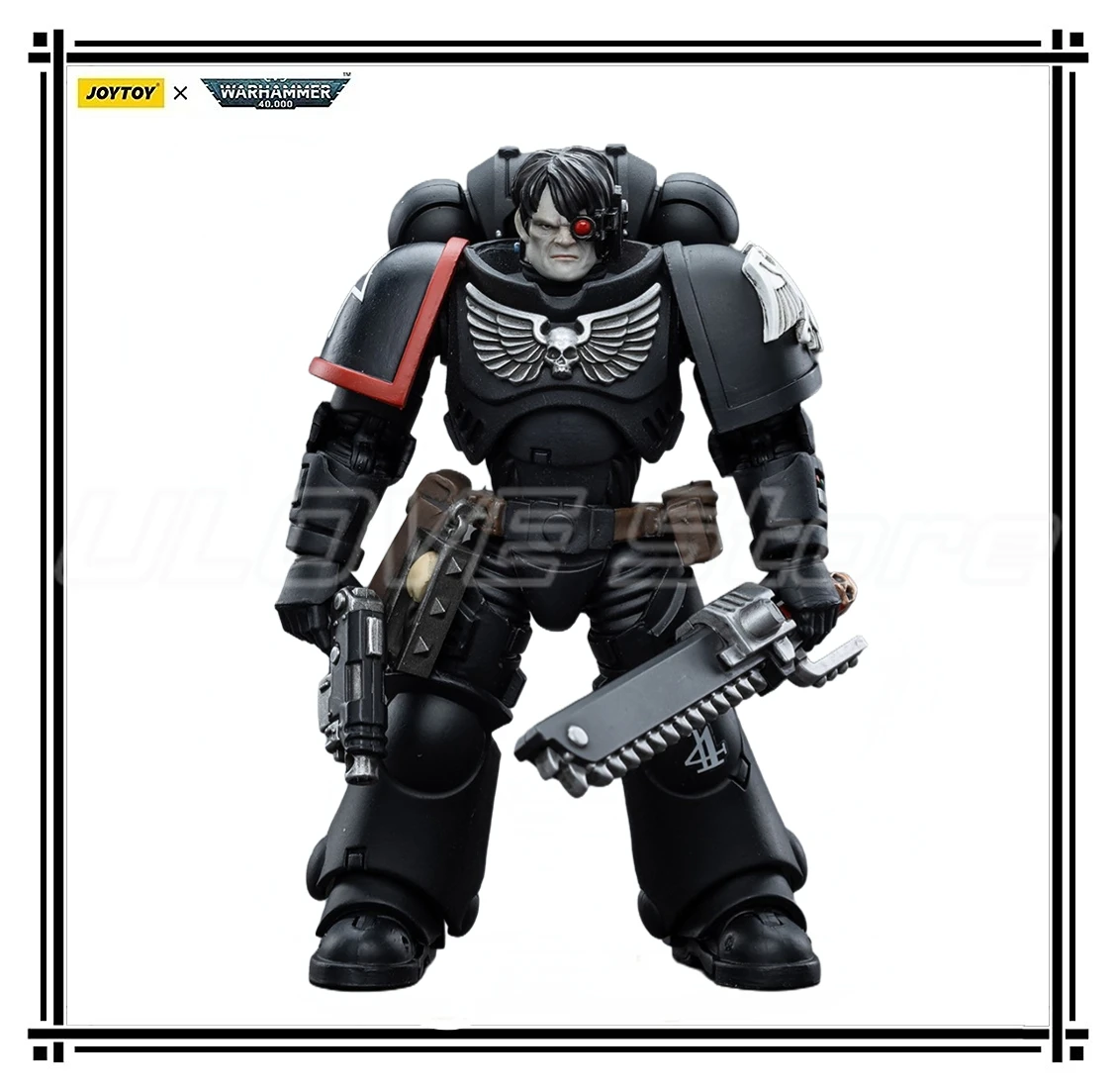 Фото В наличии оригинальные JOYTOY Warhammer 40K Raven GuardIntercessors Brother Nax 1/18 экшн-фигурка подарочные игрушки модель №2