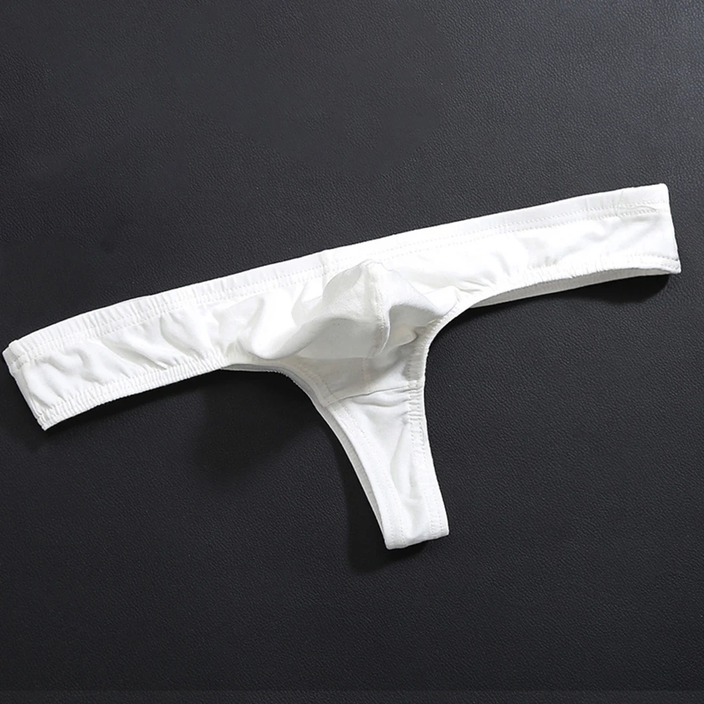 

Bikini Underwear Breathable Panties Boxer Briefs Bulge Pouch Knickers Lingerie Low Rise Men's Sexy T-Back Thong