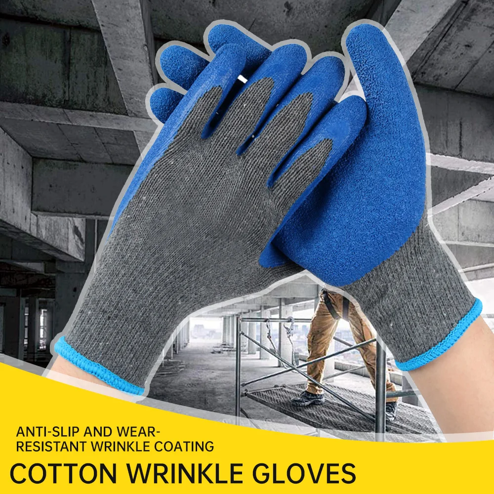 

Labor Protection Gloves Breathable Gloves With Thickened Anti Sslip And Wear-Resistant Garden Work Household Protective Gloves