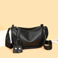 fashion trend saddle crossbody bag genuine leather casual tassel designer handbags for women girl messenger sling shoulder bags