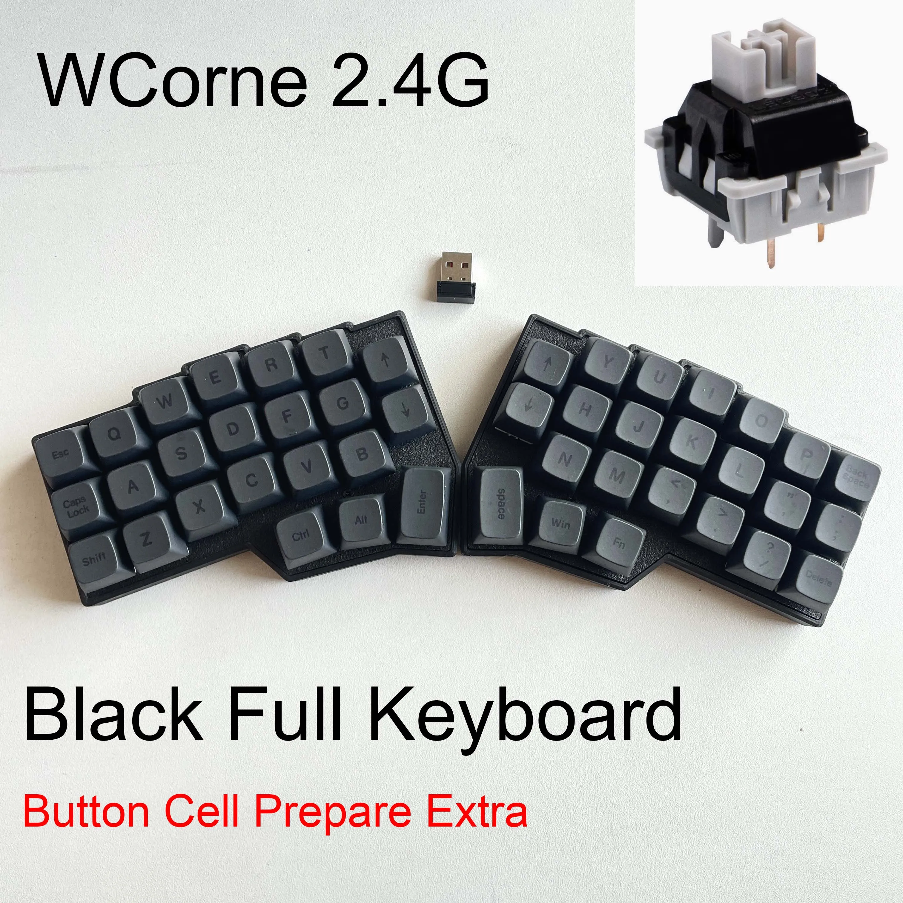 Беспроводная механическая клавиатура CORNE V4 2,4G | AliExpress