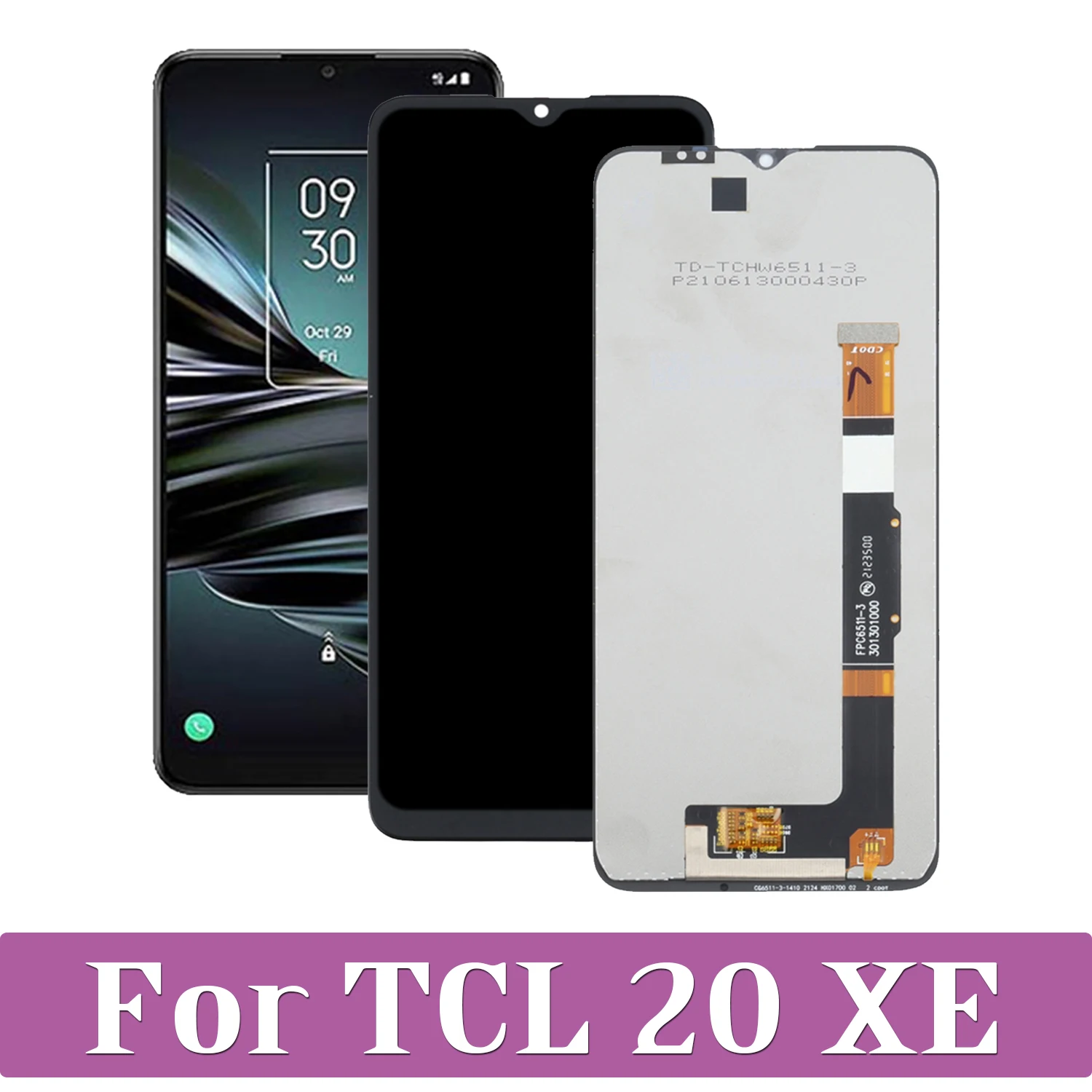 

6.52'' Original For TCL 20 XE 20XE 5087Z LCD Display Touch Screen Digitizer Assembly For TCL20 XE TCL20XE LCD Replacement