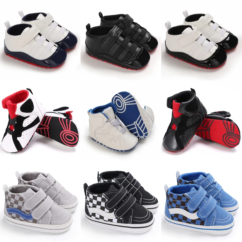Baby Sports Sneakers Newborn Baby Boys Girls Print First Wal