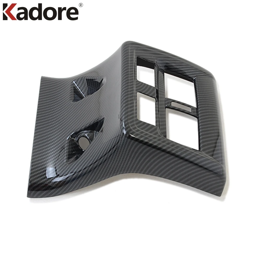 Для Toyota Avalon 2019 2020 2021 2022 2023 углеродный Автомобильный задний воздуховод крышка