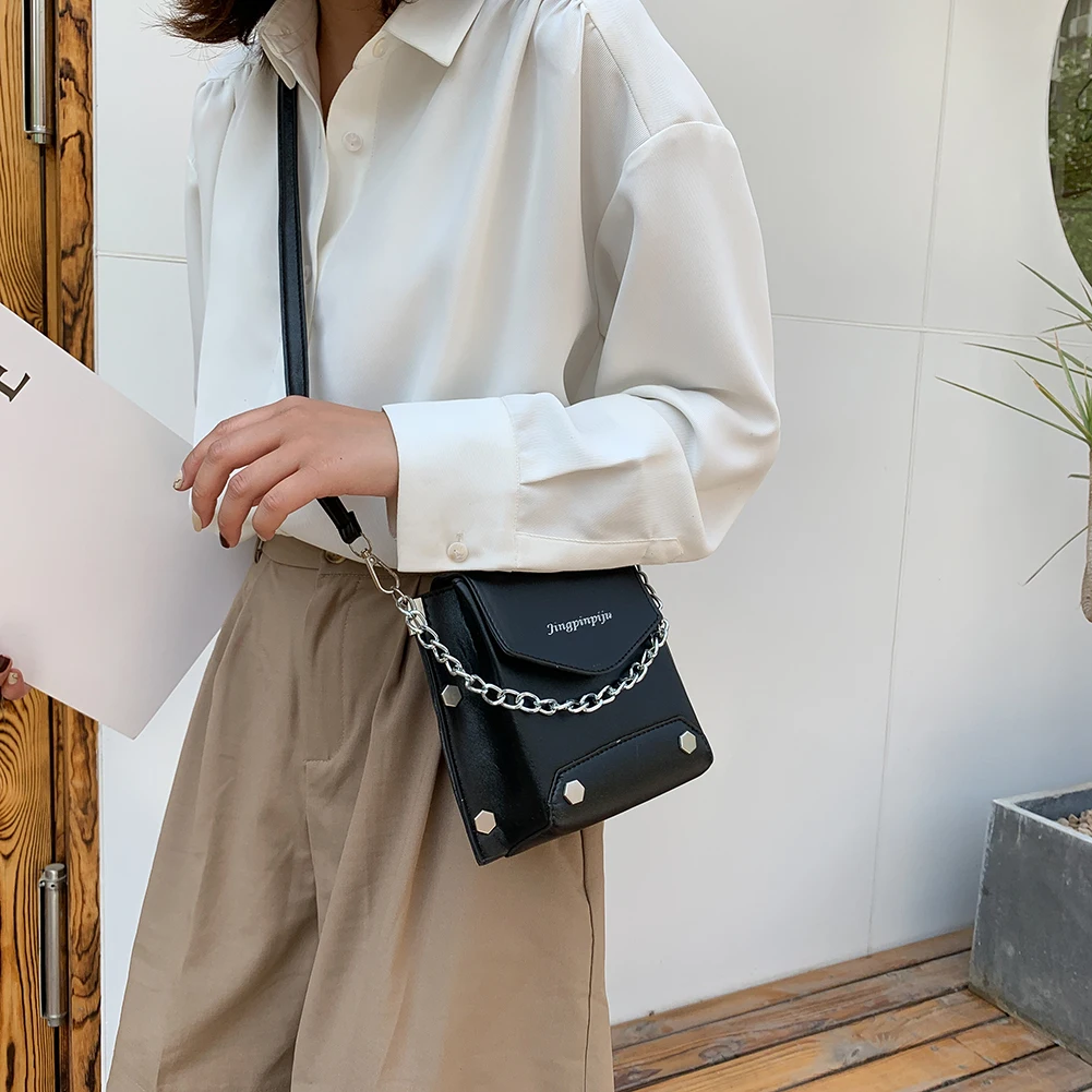 

New Fashion Handbags Classic Delicate Texture Fashion Leather Crossbody Handbag Women Solid Color Small Shoulder Messenger Bag