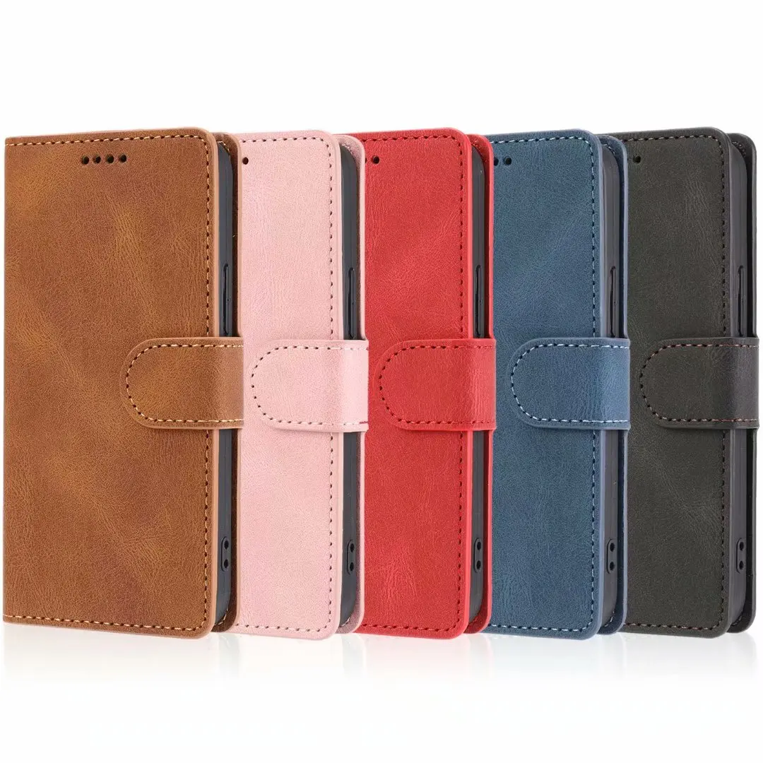 Флип-кошелек для Samsung Galaxy S21 S22 S20 FE S10 S9 S8 Plus S7 Edge Note 8 9 10 Lite 20 Ultra из кожи, защитный чехол