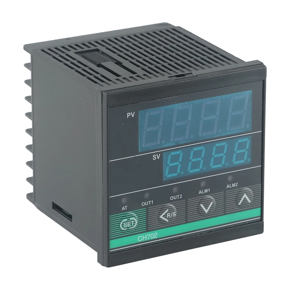 Интеллектуальный термостат CH702 Реле/SSR 2 Выхода Сигнализация PID Контроль