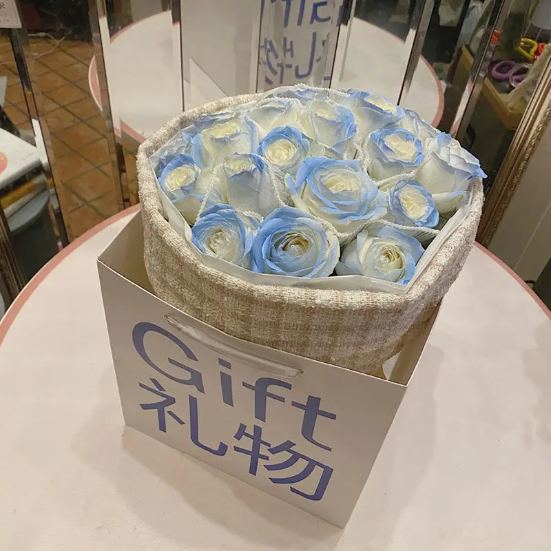 Креативная оберточная ткань для цветочного букета свадебный подарок на день