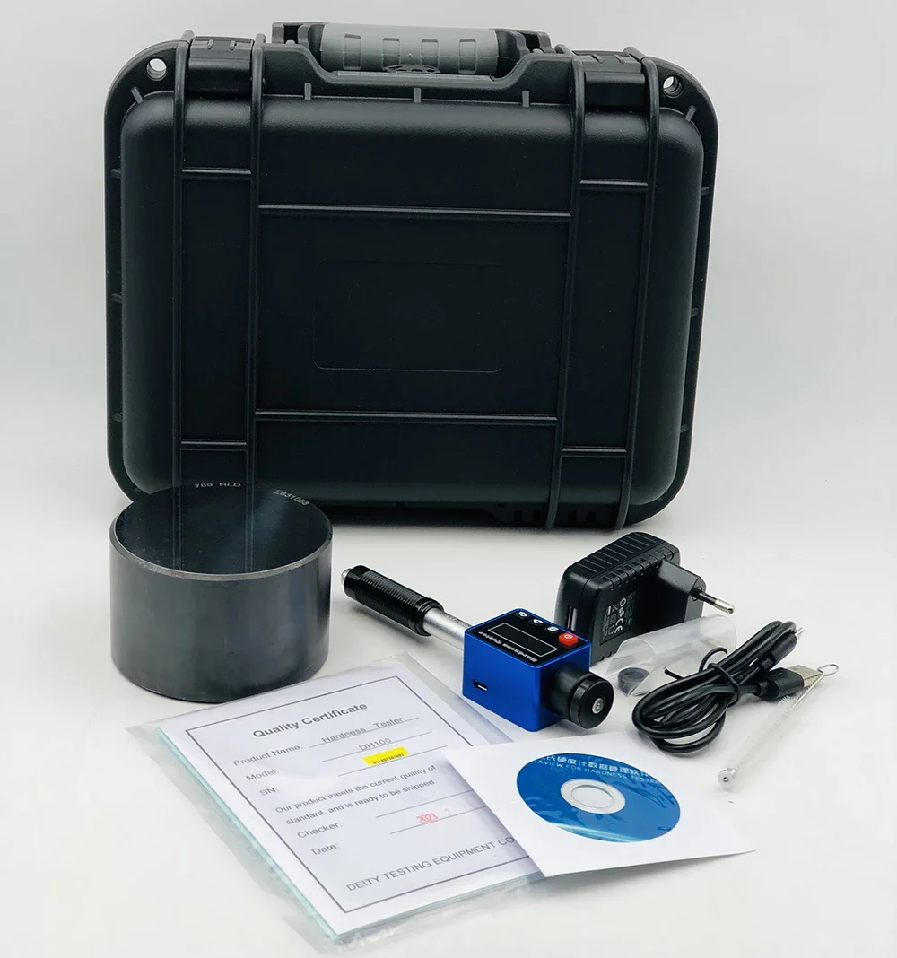 DTEC DH100 Pocket-size Leeb Hardness Tester 373-2688 Groups Storage Data Pro Software D/DL/G impact device Higher Class Type.