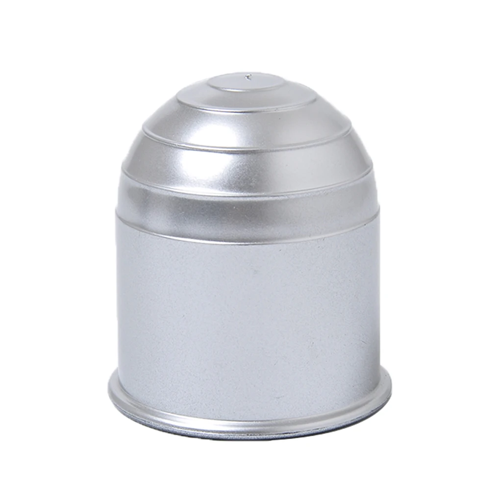 

Пластиковая защитная крышка для буксировки, серебристая буксировочная шариковая защитная вставка для автомобиля, 2 дюйма