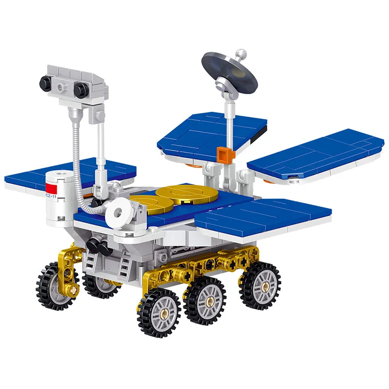

Space Shuttle Launch Center Lunar Lander Model Building Blocks Spaceship Spaceport Figure Rocket Bricks Construction toys