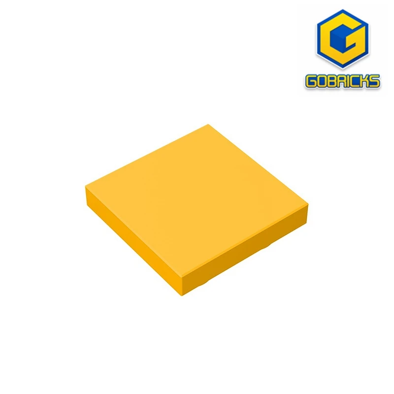

Gobrick стандартная плитка, Модифицированная 2x2, перевернутая, совместимая с lego 11203, детские развивающие строительные блоки «сделай сам»