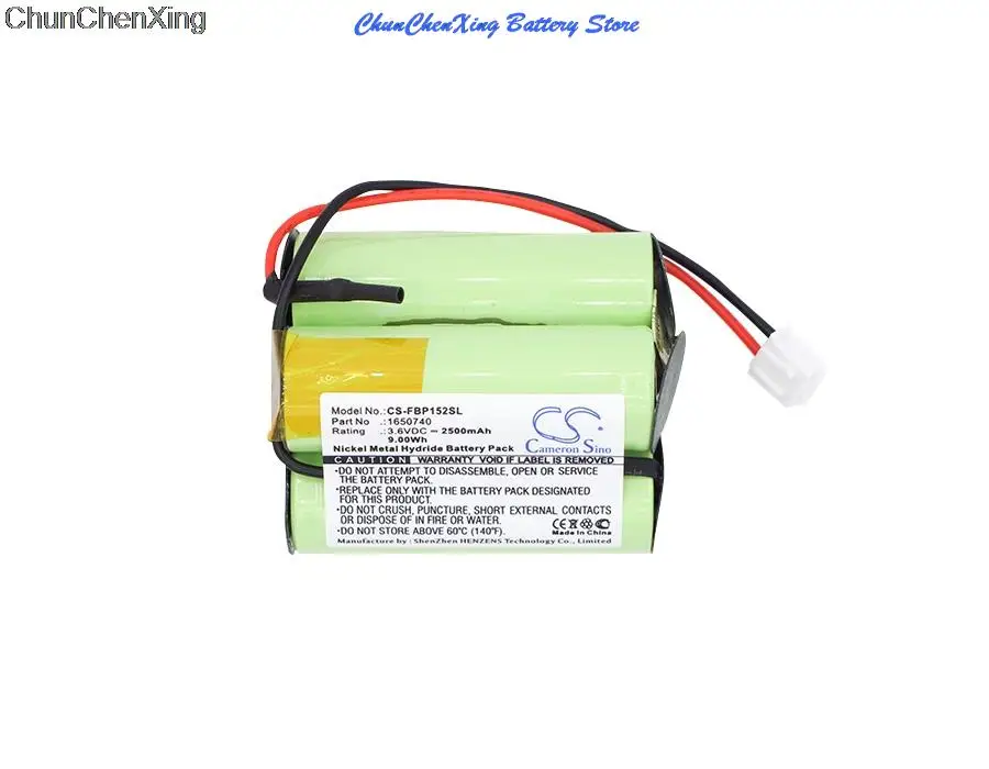 

Аккумулятор Cameron Sino 2500 мАч 1650740 для термометра Fluke 1521, 1522 , Testpath 140005