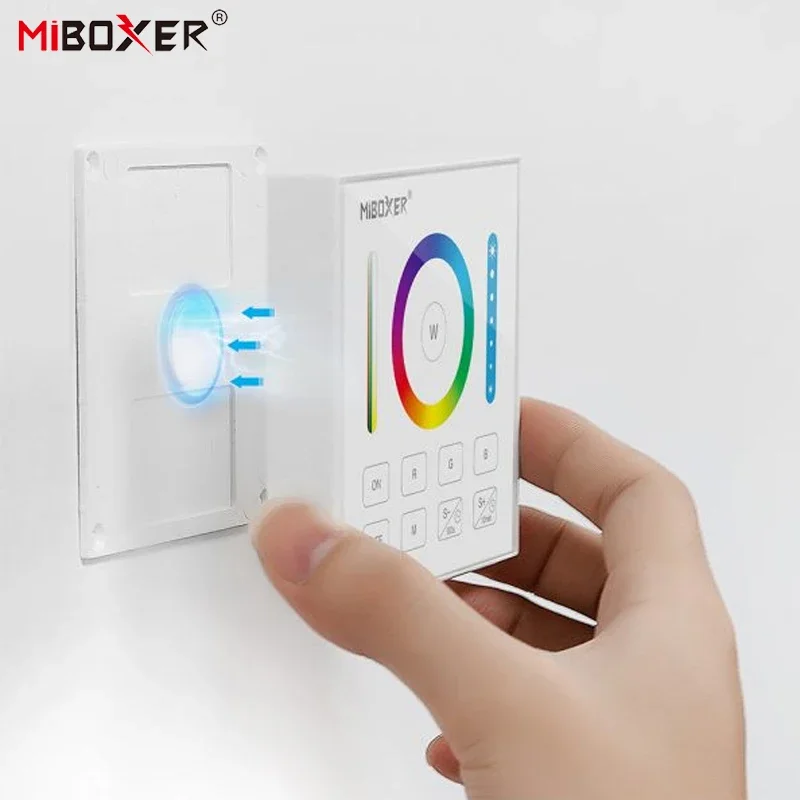 MiBoxer B0 B1 B2 B3 B4 B5 B8 T1 T2 T3 T4 P0 P1 P2 P3 P4 Яркость/CCT/RGB/RGBW/RGBCCT 2 4G Умная панель Диммер