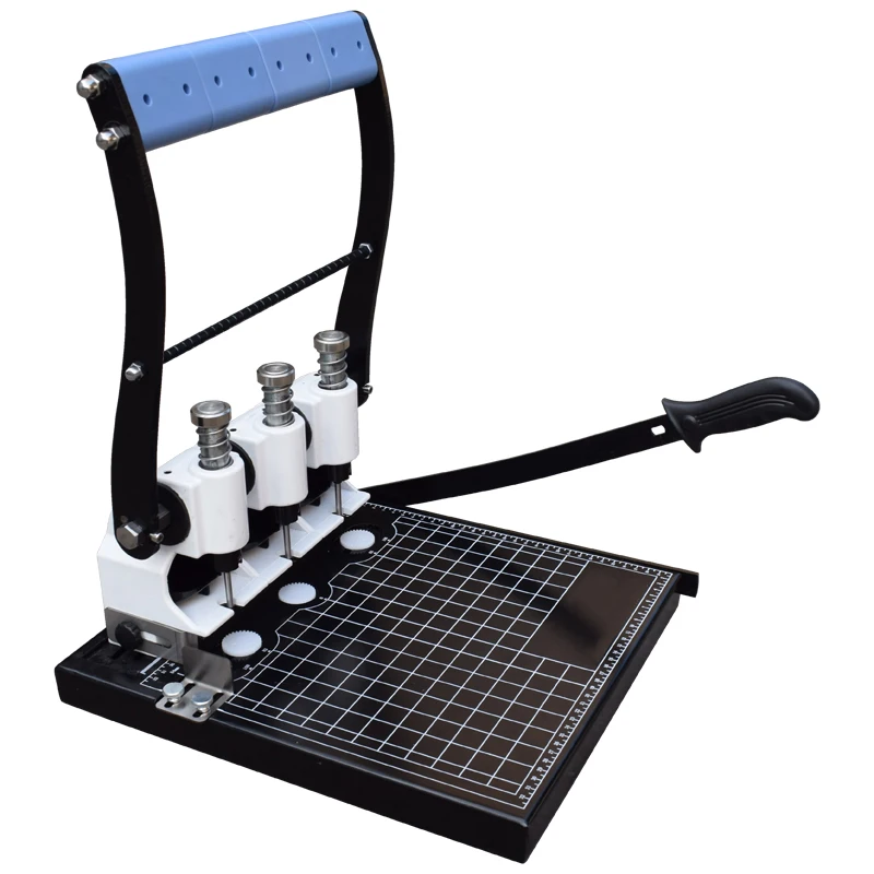 QY-A z trzema otworami Mahine Distance Puncher File Bindownica do dokumentów Maszyna procesowa Planowanie w biurze