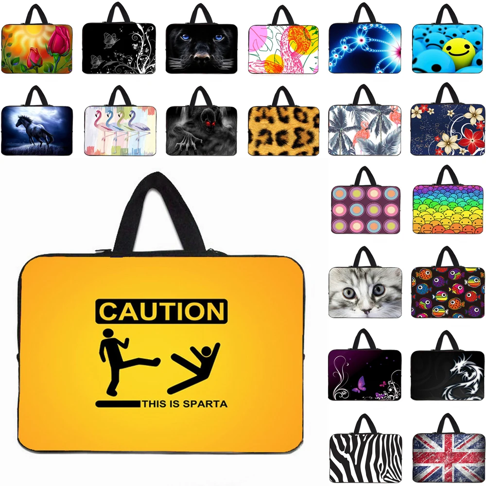 

Laptop Sleeve 10 14 15 15.6 Notebook Bag Case 11.6 12 13.3 14 17 Inch Drop Shipping Suppport Customize Chromebook Handle Conque