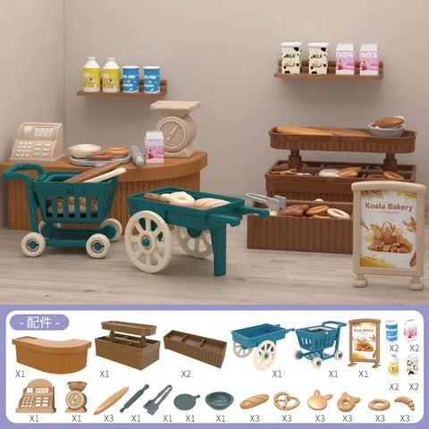 Оригинальные Миниатюрные аксессуары и мебель для кукольного домика, миниатюрные предметы, игрушки для семьи, для спальни, ванной, кухни, игрушки для девочек и мальчиков
