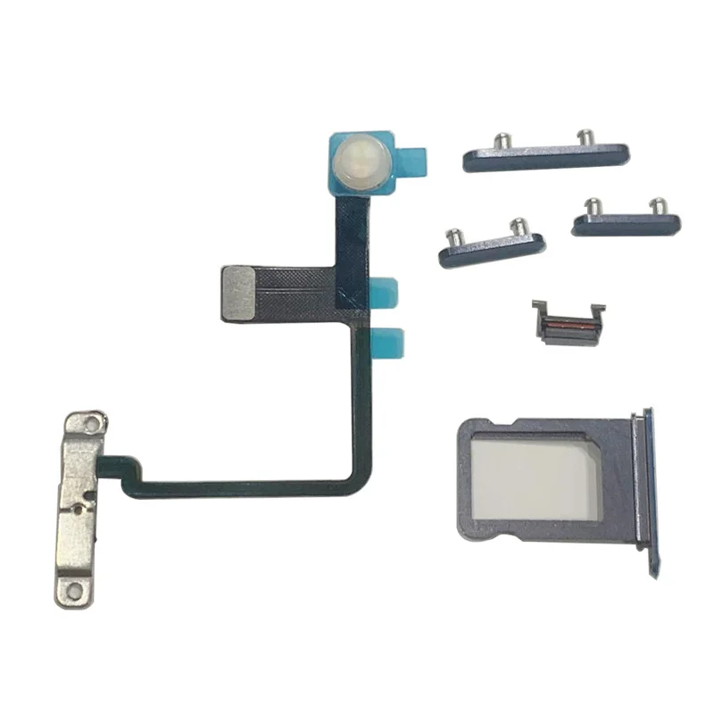 Задняя крышка аккумулятора + средняя рамка Шасси лоток для SIM-карты боковые ключи