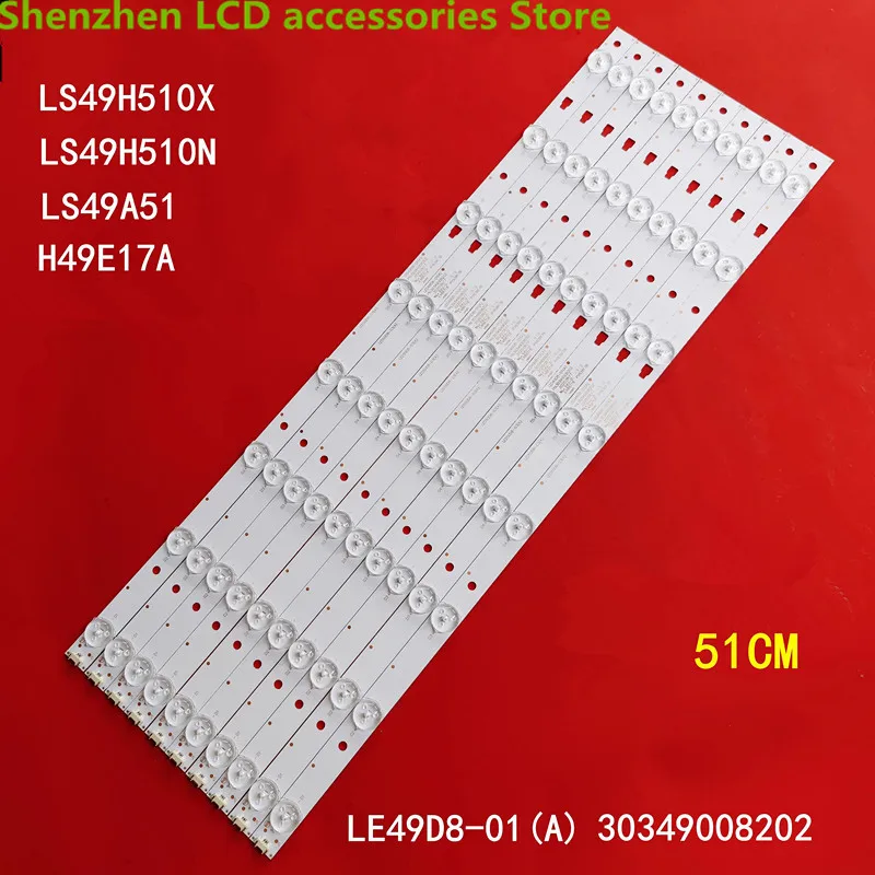 Для Haier LS49A51 Φ strip (A) 30349008202 LCD screen светильник 51CM 8LED 100% NEW LE49D8-01 strip подсветки