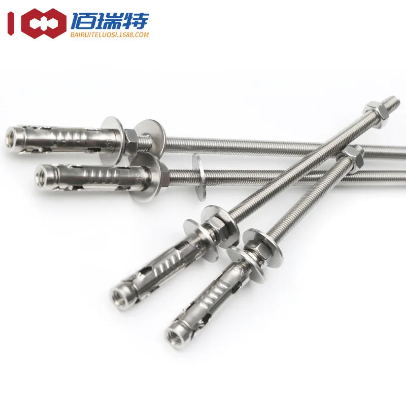 

[M6M8M10M12] 304stainless steel lengthening expansion screw super long ceiling expansion bolt