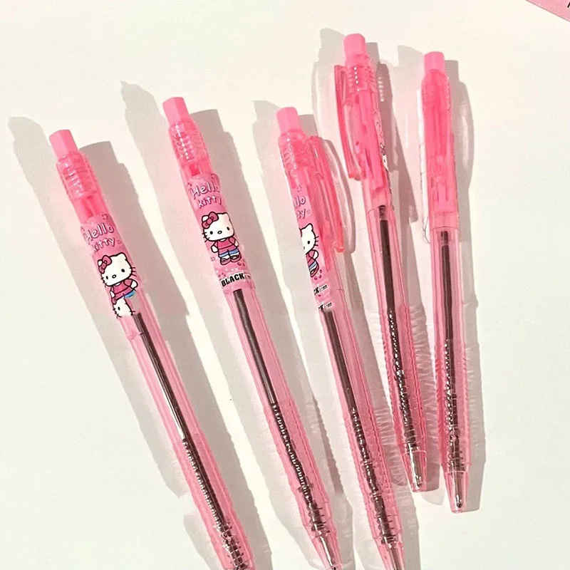

Sanrio Series Cartoon Kawaii Hello Kittys My Melody Gel Pen Signature Pen Stationery Printing Gel Pen Christmas Gift Girls Toys