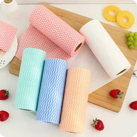50 sheet disposable cleaning towels lazy rags hand towel kitchen dishwashing cloth non woven fabric handy wipes for kitchen