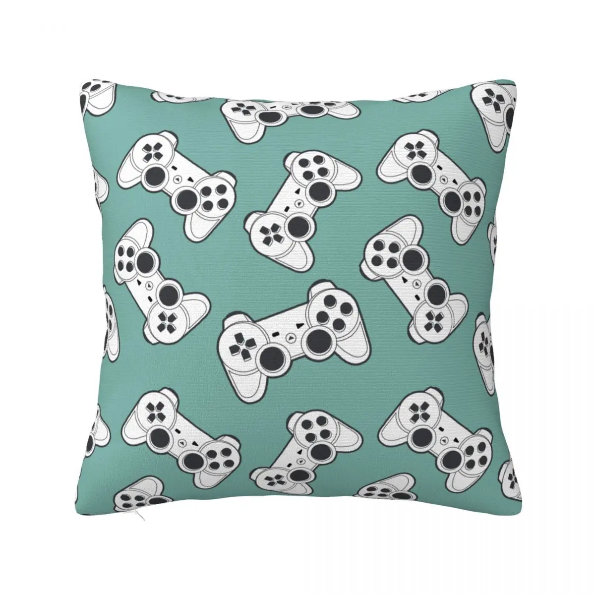 

Gamer Interesting Pillowcase Printing Polyester Cushion Cover Decoration Game Lovers Pillow Case Cover Home Zippered 40X40cm