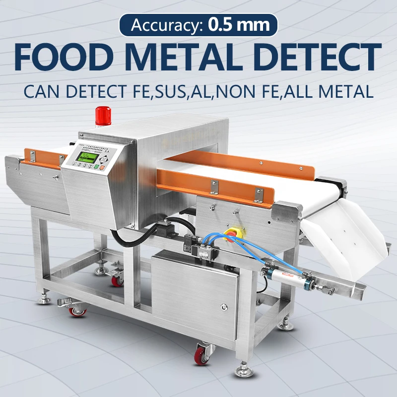 

Best price high accuracy food metal detector system