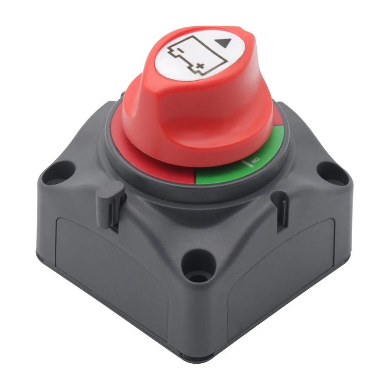 

Переключатель аккумулятора 12-48 В 275A, водонепроницаемый переключатель питания для тяжелых условий эксплуатации, отсоединяющий изолятор для...