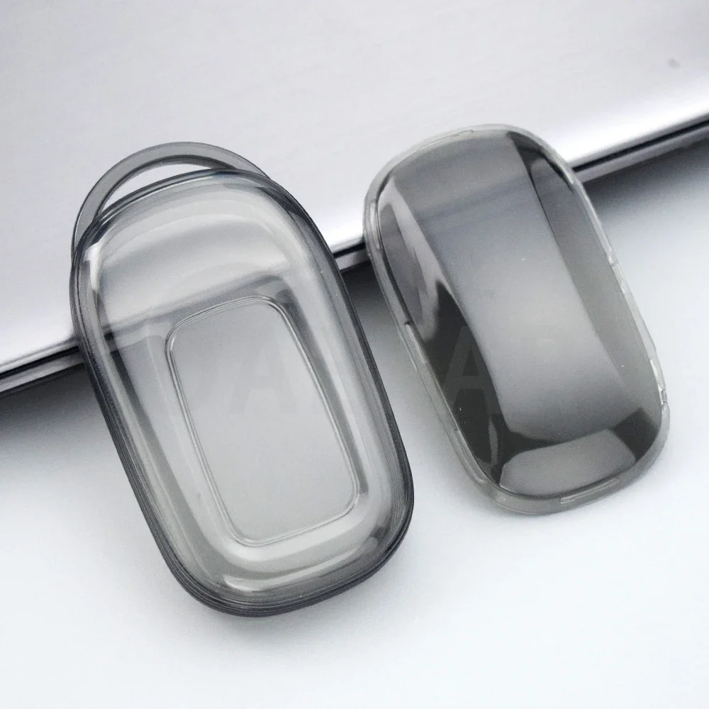 

Аксессуары для Honda Civic Accord Vezel 2022, чехол для автомобильных ключей, сумка для ключей, прозрачный держатель, защита брелка