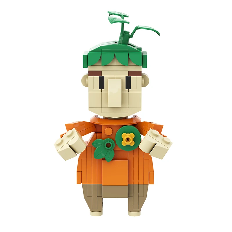 Gobrick MOC Приключения игровой персонаж мамы и папы кирпичные головки набор