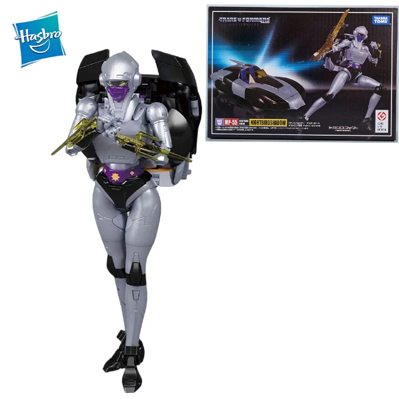 

В наличии Оригинальные фигурки Hasbro TAKARA Трансформеры, коллекционные фигурки MP-55 Nightbird, Аниме фигурки, модели игрушек