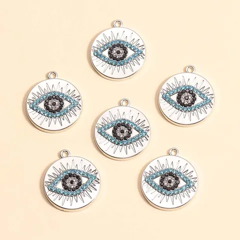 Набор подвесок от сглаза RUWENSHU, цинковый сплав, 10 шт.