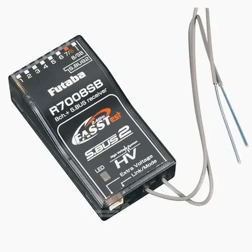 Оригинальный F-utaba R7008SB HV 8-канальный полнодиапазонный приемник FASSTest 2 4 ГГц для 14SG