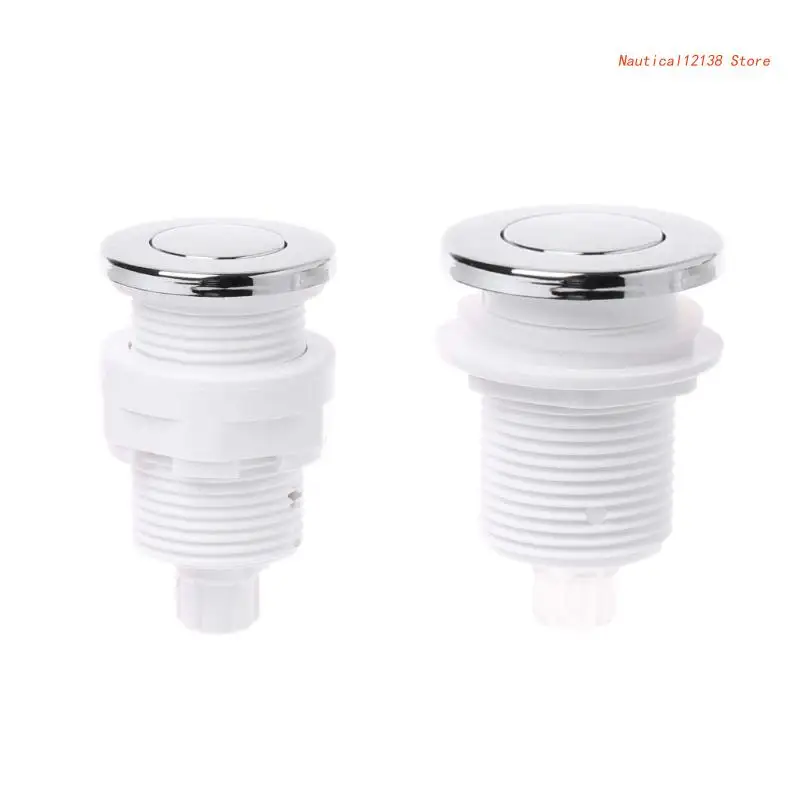 

28mm/32mm Push Air Switch Button For Bathtub Spa Waste Garbage Disposal Switch