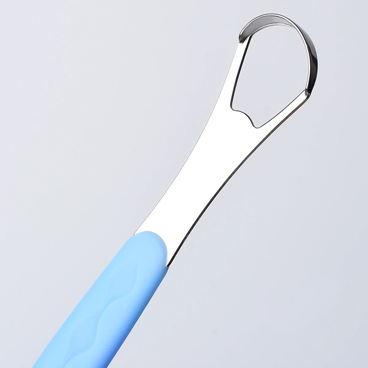 1 шт. скребок для языка из нержавеющей стали с нескользящей ручкой