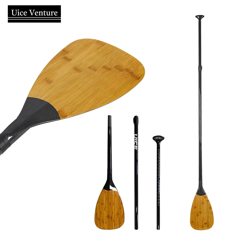 Полностью карбоновая Регулируемая весло для SUP-Каяка из алюминия легкая