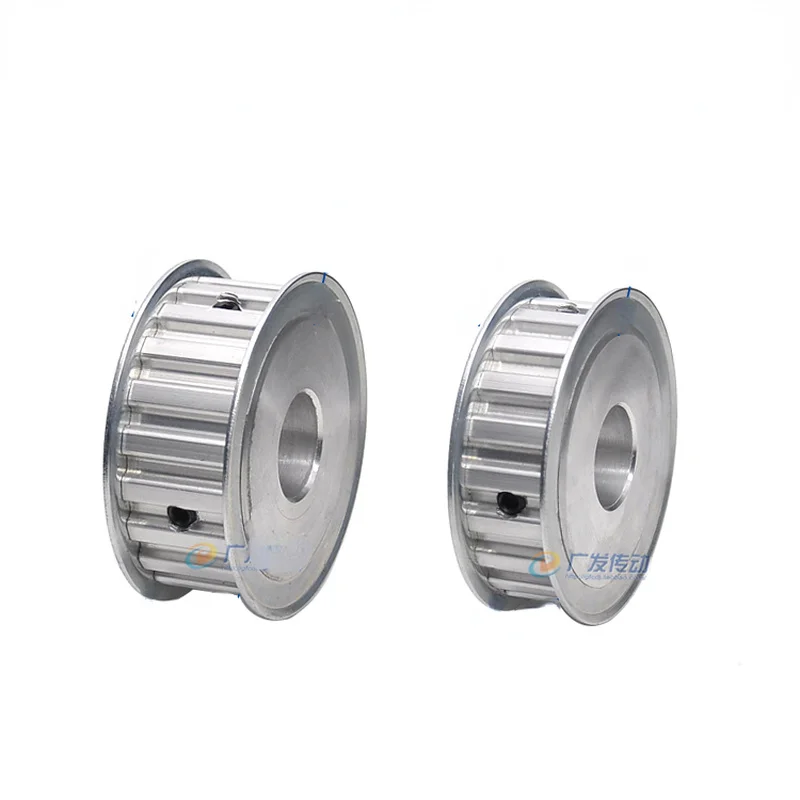 Двустороннее плоское отверстие для зубчатого шкива типа AF 25 Зубцов