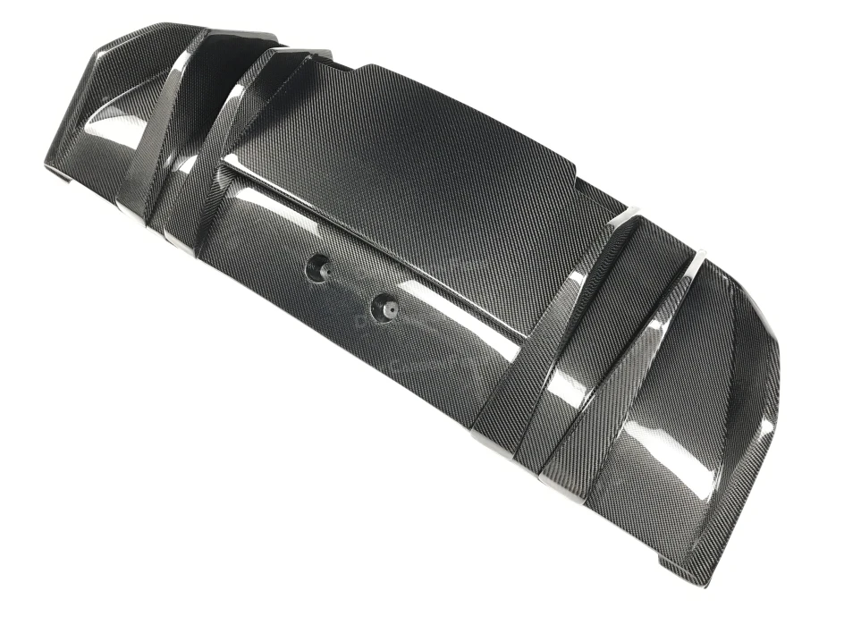 Сухой спойлер из углеродного волокна для заднего диффузора губ Audi R8 V8 V10 2017-2020