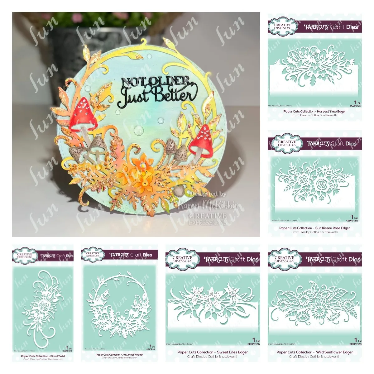 

Kawaii Rose Sunflower Edger Frame Metal Cutting Dies Sets for Diy Craft Making Greeting Paper Card Scrapbooking Decoration Molds