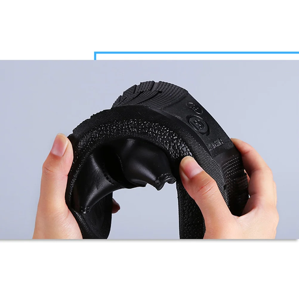 

Anti-Static Slippers Clean Dust-Free Protective Slippers Clean Working Shoes Bottom for Men Women(PU Bottom,44 Yards,Black)