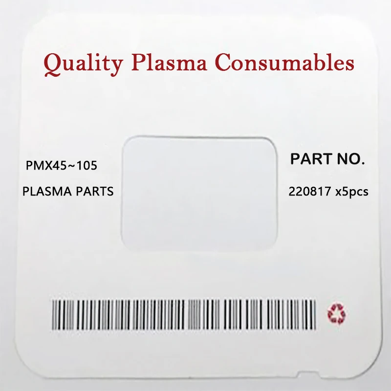 

5шт плазменный защитный стаканчик 220817 Приспособление WS на замену расходных материалов для воздушно-плазменной резака 65/85/105