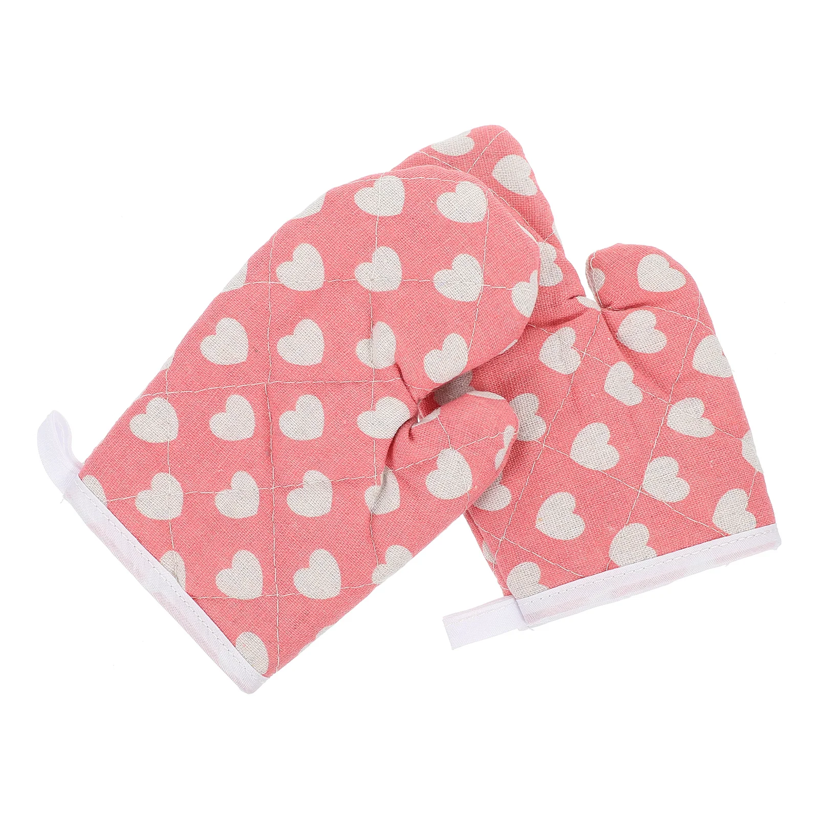 

Gloves Mitts Oven Mittens Kids Kitchen Baking Pot Barbecue Heat Resistantcooking Holder Bbq Grilling Grill Microwave Cute